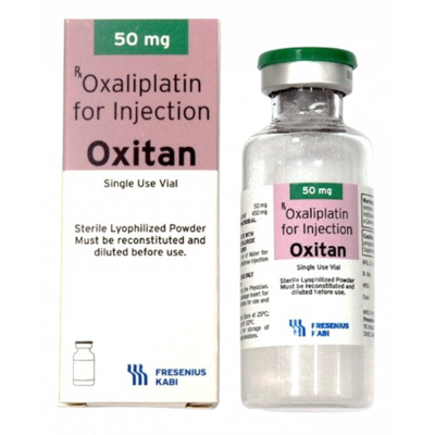 OXITAN 50 MG / 10 ML ( OXALIPLATIN ) LYOPHILIZED POWDER FOR RECONISTITUTION FOR DILUTION FOR IV INFUSION VIAL